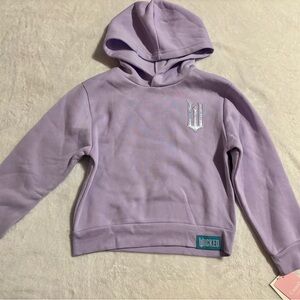 Kids Lavender Wicked Hoodie NEW with tags.